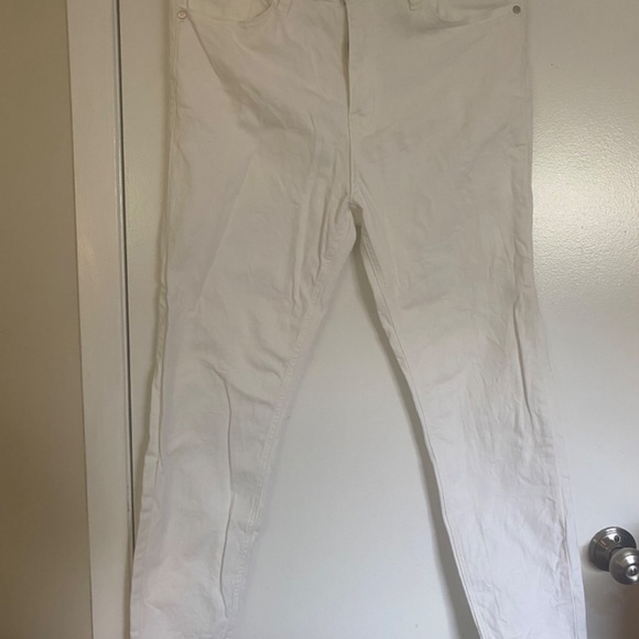 White stretch jeans size 31 - Picture 3 of 3